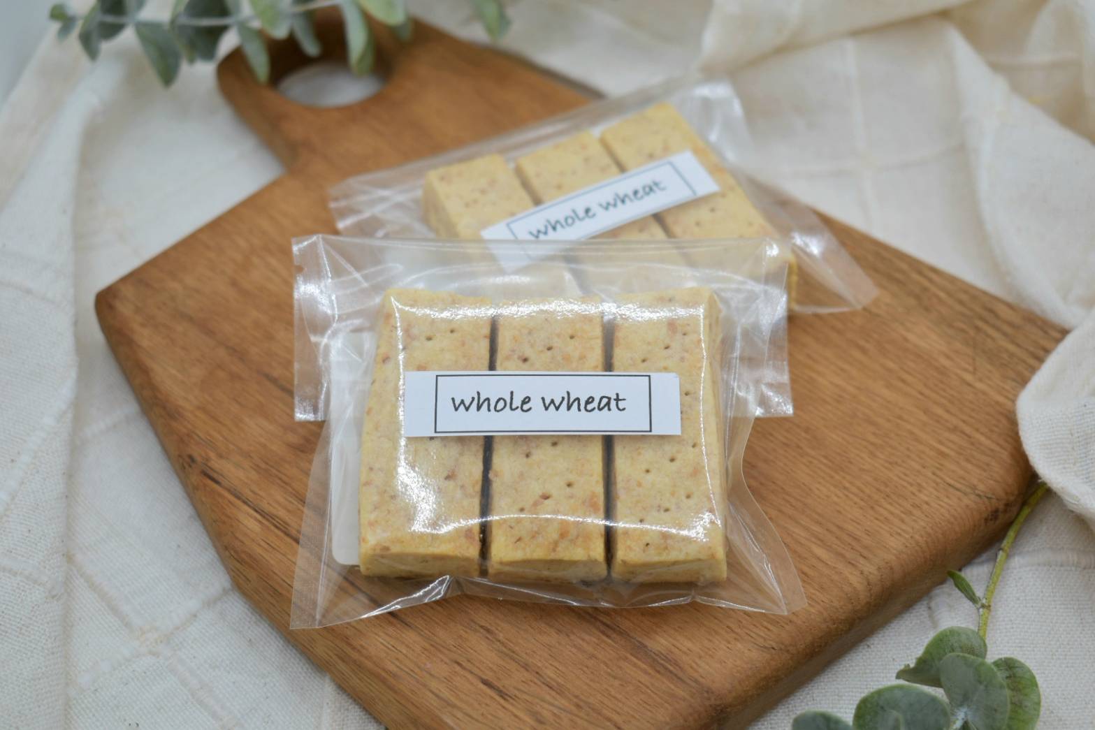 全粒粉のショートブレッド