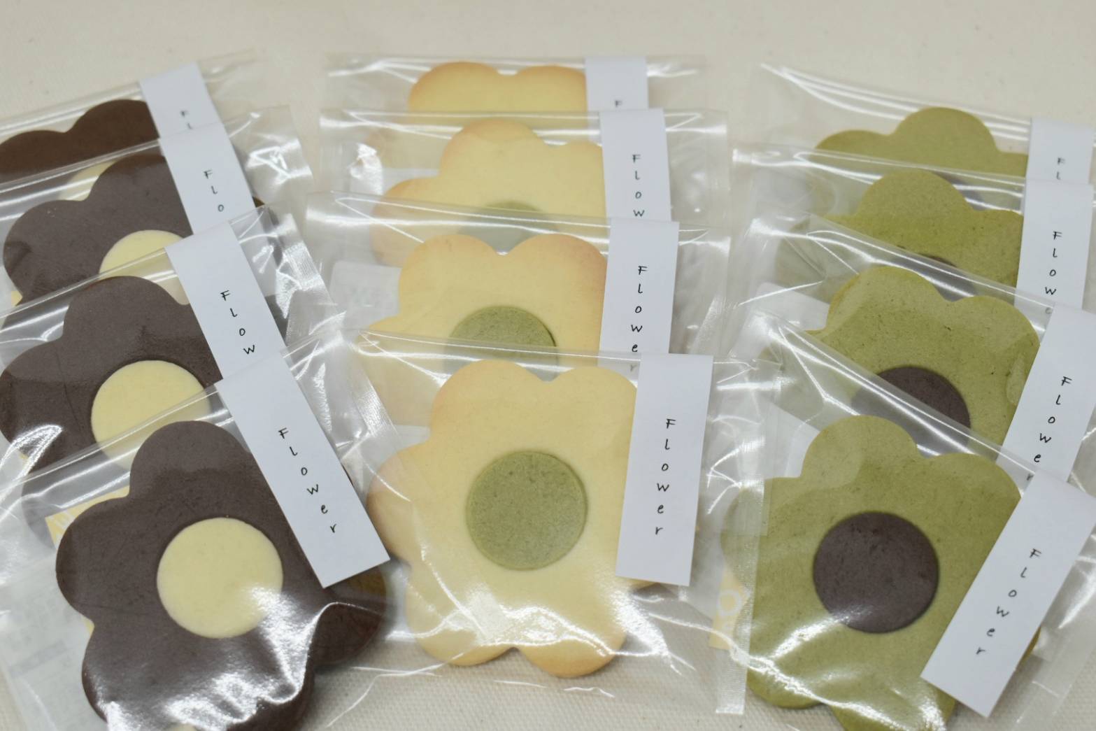 お花クッキー3種（12枚入り）